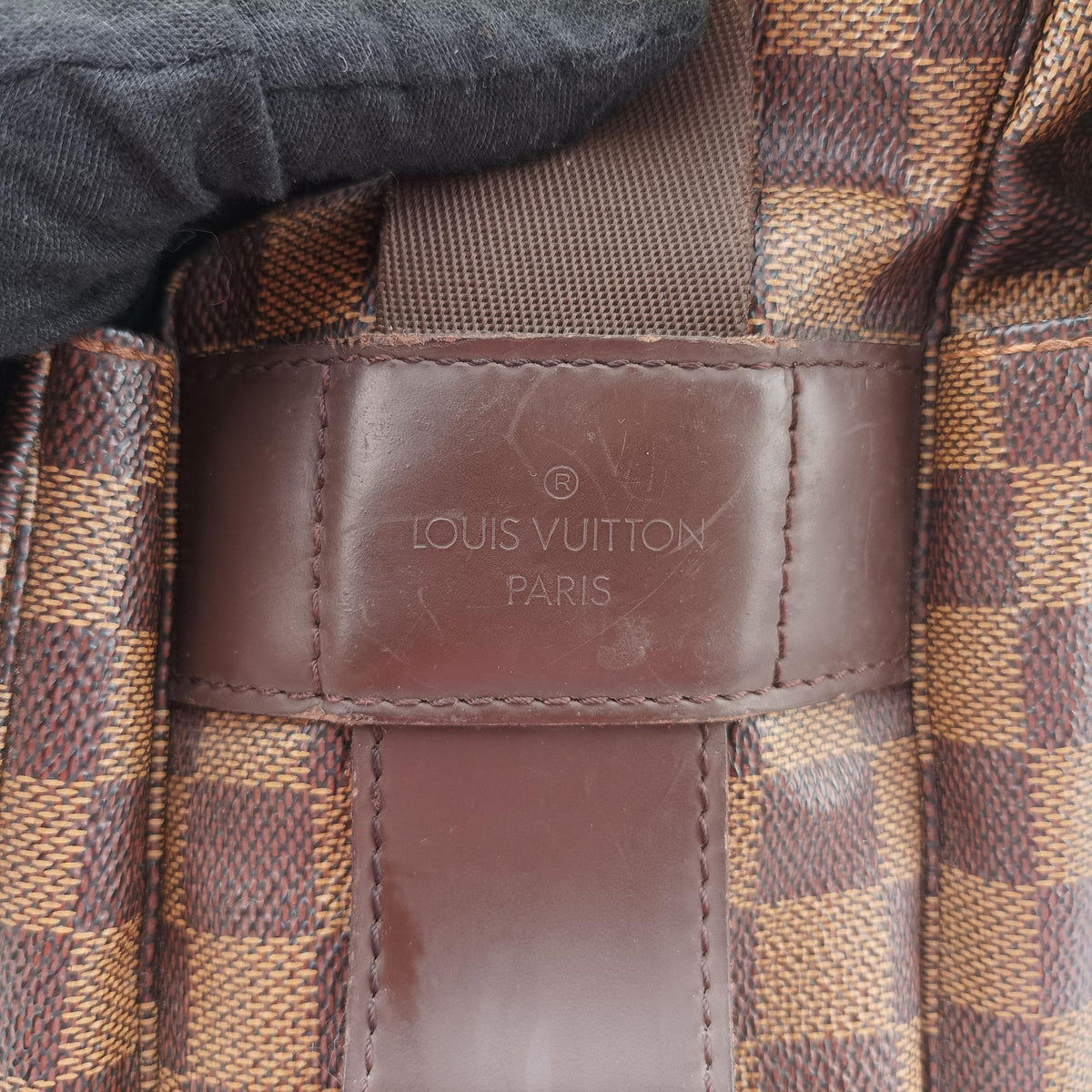 Vintage Louis Vuitton NAVIGLIO EBENE Damier Canvas N45255 shoulderbag | stylenewstar