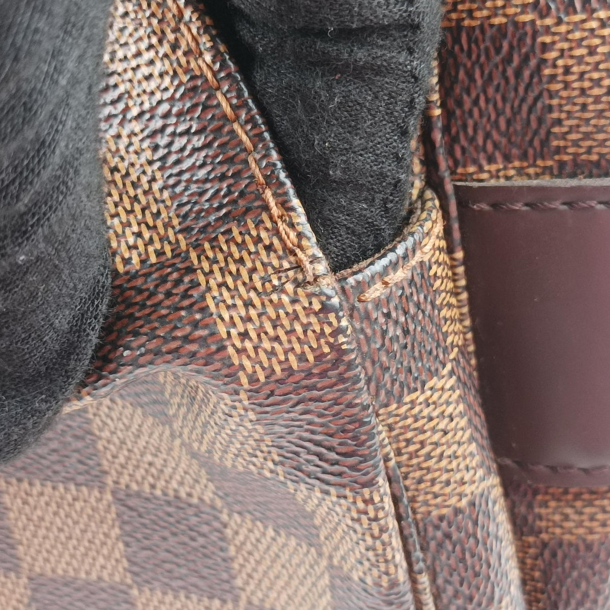 Vintage Louis Vuitton NAVIGLIO EBENE Damier Canvas N45255 shoulderbag | stylenewstar