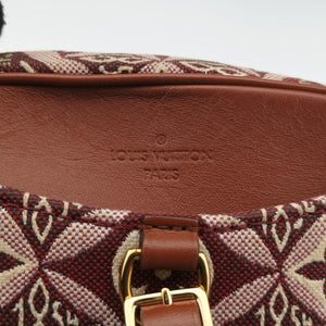 Secondhand Louis Vuitton SINCE1854 Deauville Mini brown×BORDEAUX Monogram jacquard×leather M45528 shoulderbag | stylenewstar