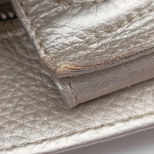 Pre-owned Gucci Bamboo Shopper Golden Leather 323660 shoulderbag | stylenewstar