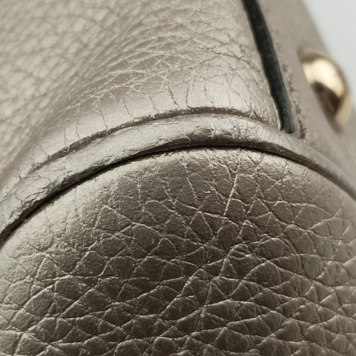 Pre-owned Gucci Bamboo Shopper Golden Leather 323660 shoulderbag | stylenewstar
