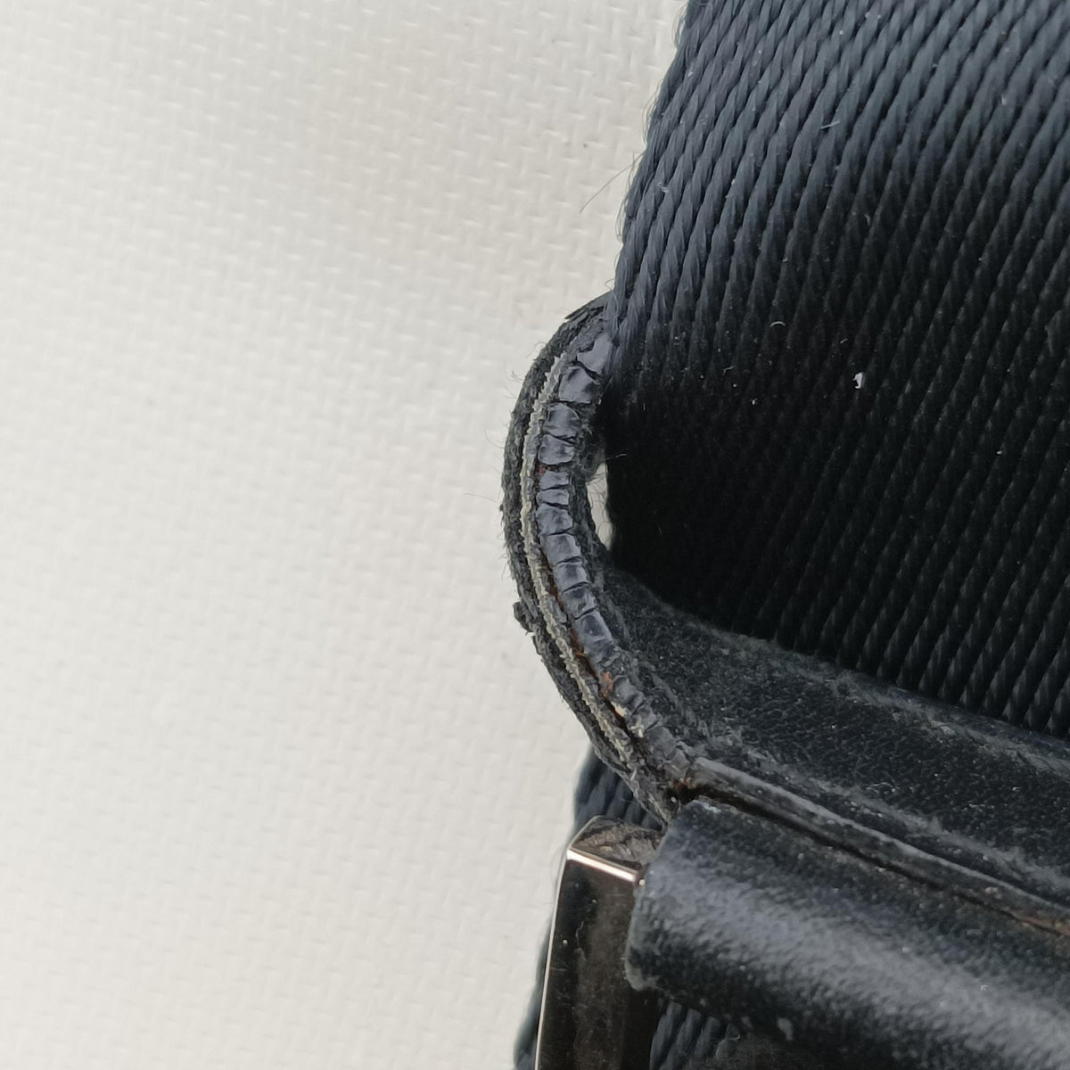 Vintage Christian Dior Hardcore White × Black Coated Canvas  handbag | stylenewstar