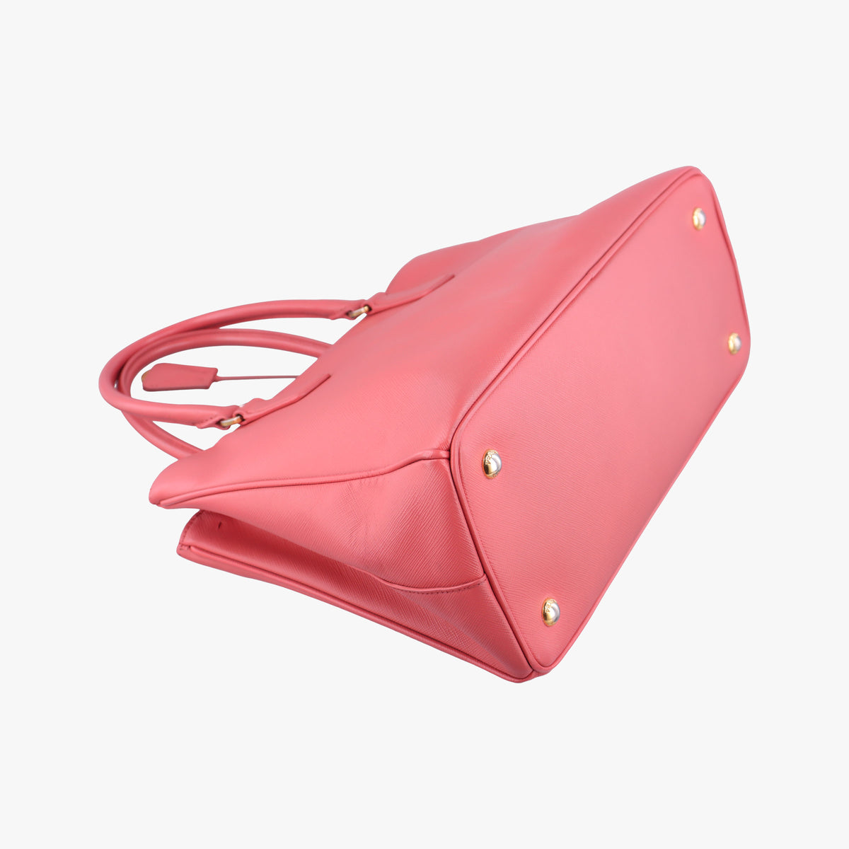 Pre-owned Prada Galleria Pink SAFFIANO Leather BN1786 shoulderbag | stylenewstar