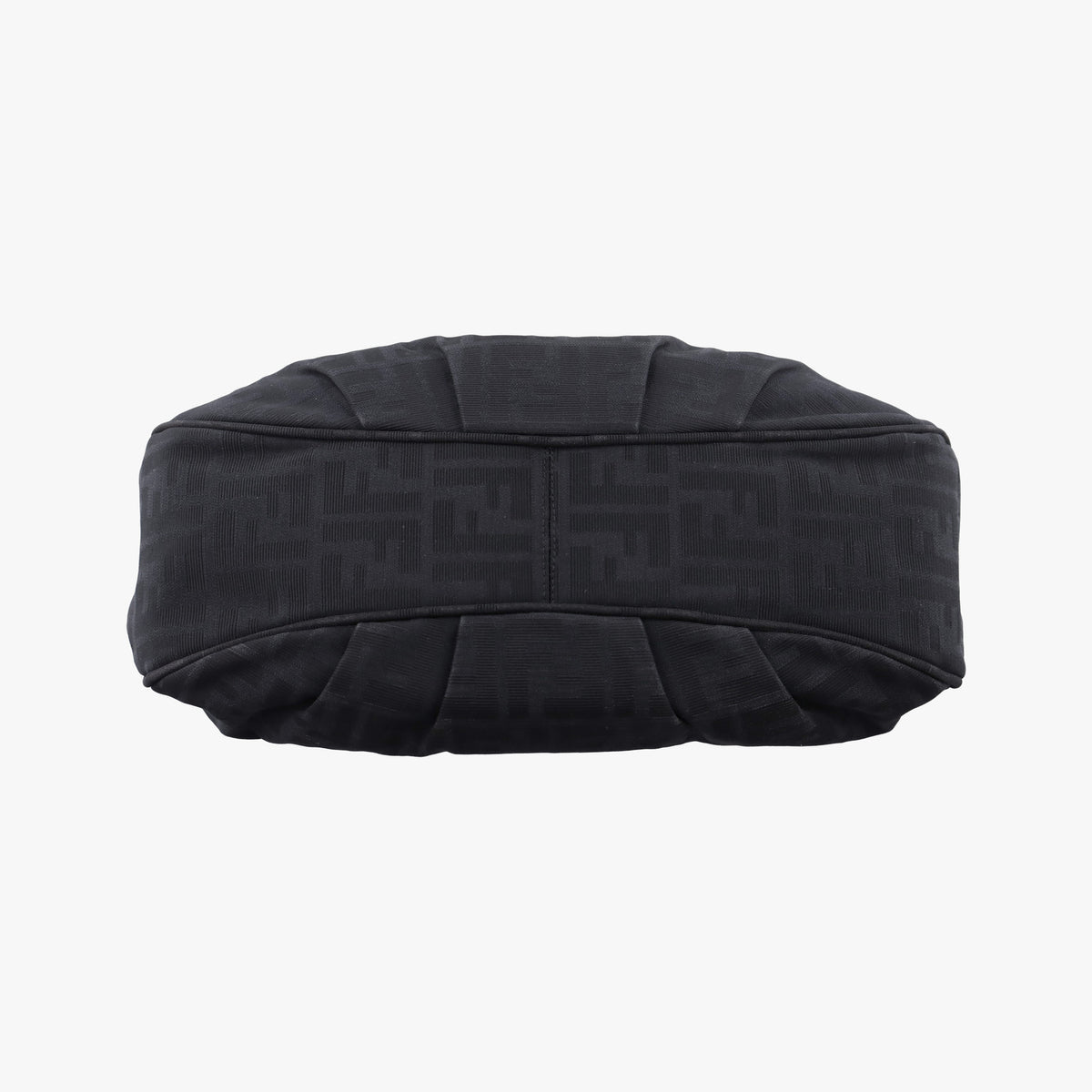 Pre-owned Fendi Mia Flap Black canvas 8BR614 shoulderbag | stylenewstar