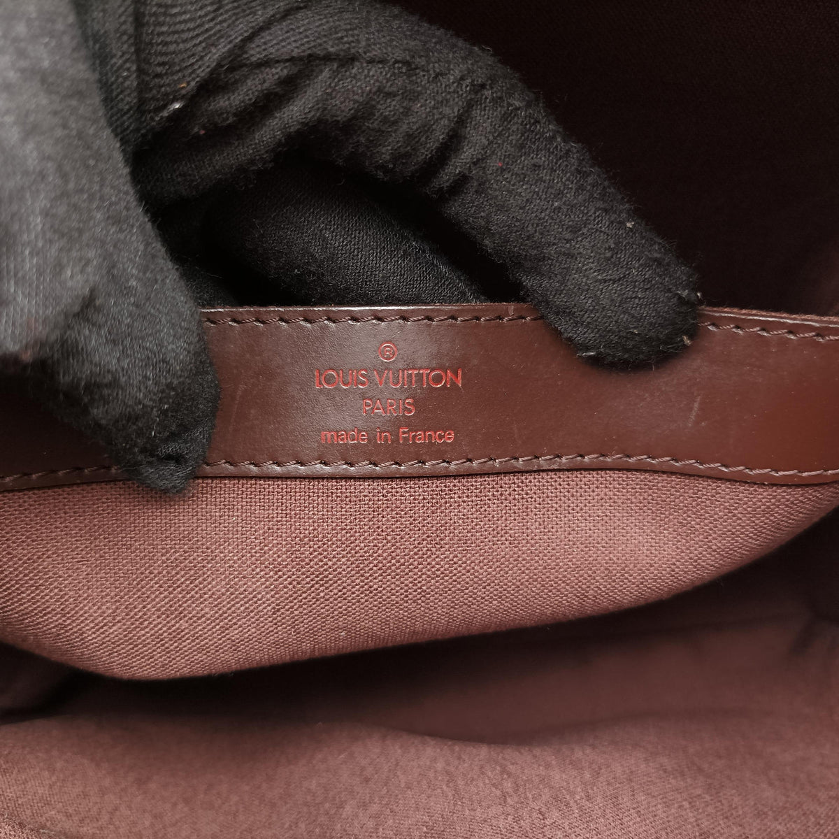 Pre-owned Louis Vuitton NAVIGLIO EBENE Damier Canvas N45255 shoulderbag | stylenewstar