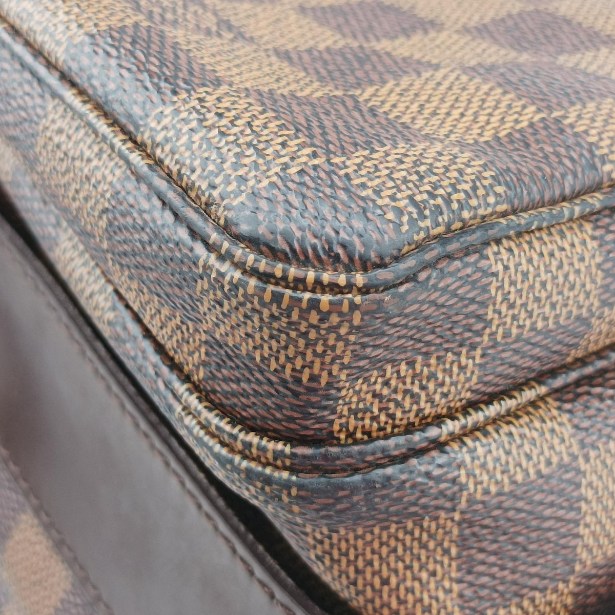 Pre-owned Louis Vuitton NAVIGLIO EBENE Damier Canvas N45255 shoulderbag | stylenewstar