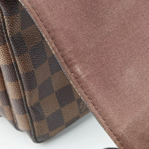 Pre-owned Louis Vuitton NAVIGLIO EBENE Damier Canvas N45255 shoulderbag | stylenewstar