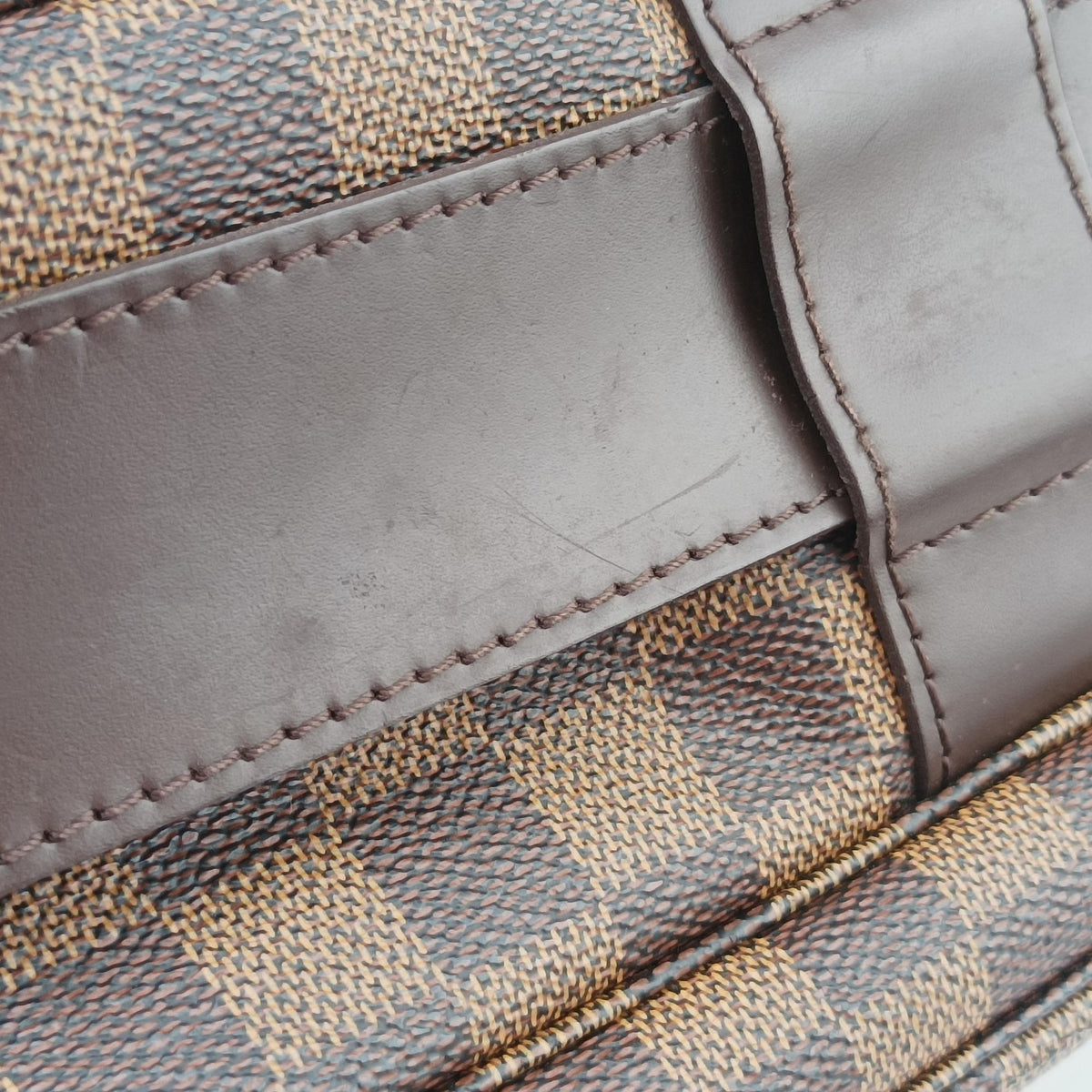 Pre-owned Louis Vuitton NAVIGLIO EBENE Damier Canvas N45255 shoulderbag | stylenewstar