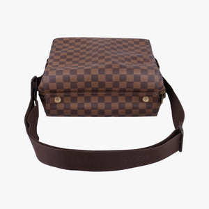 Pre-owned Louis Vuitton NAVIGLIO EBENE Damier Canvas N45255 shoulderbag | stylenewstar