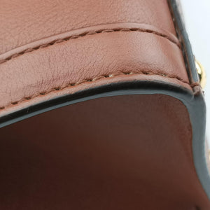 Secondhand Gucci Diana Jumbo GG Mini Brown leather 655661 shoulderbag | stylenewstar