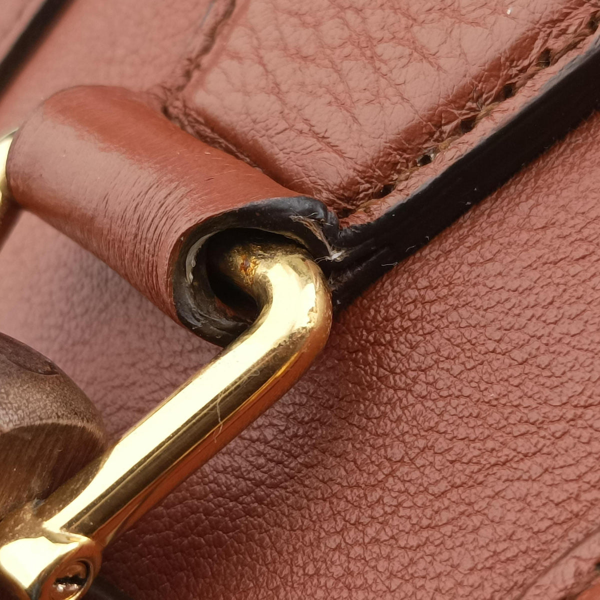 Secondhand Gucci Diana Jumbo GG Mini Brown leather 655661 shoulderbag | stylenewstar