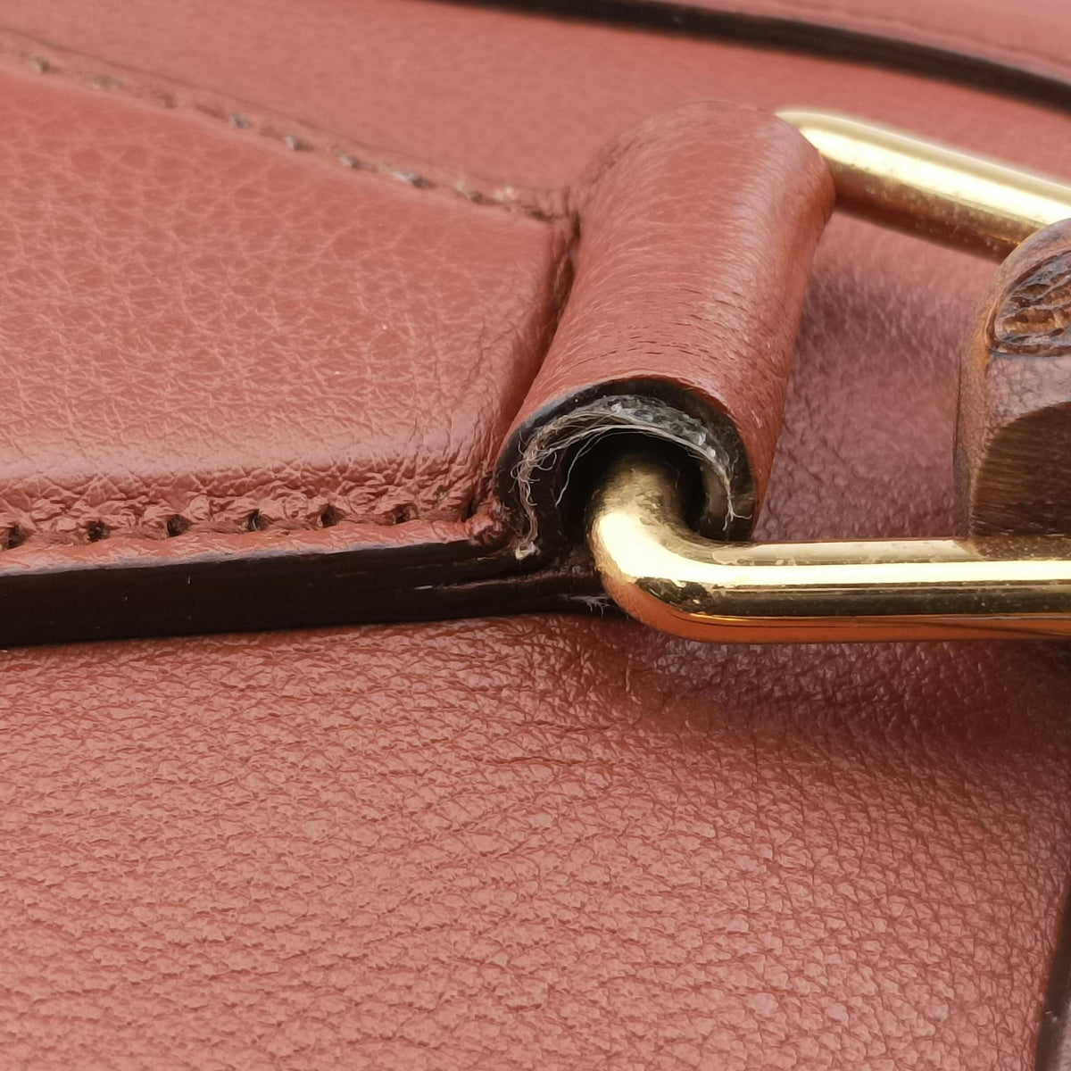 Secondhand Gucci Diana Jumbo GG Mini Brown leather 655661 shoulderbag | stylenewstar