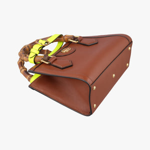 Secondhand Gucci Diana Jumbo GG Mini Brown leather 655661 shoulderbag | stylenewstar