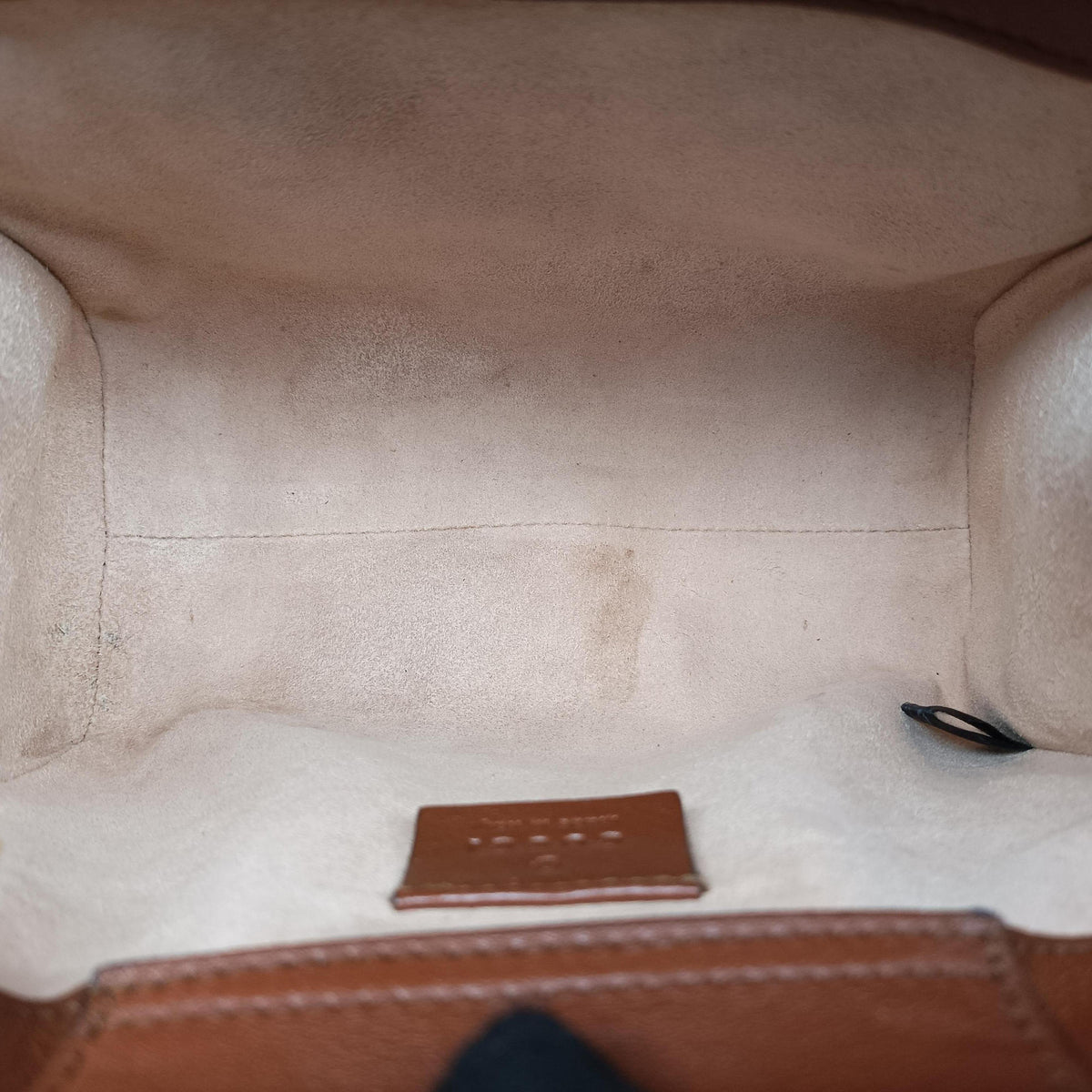 Secondhand Gucci Diana Jumbo GG Mini Brown leather 655661 shoulderbag | stylenewstar