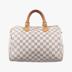 Secondhand Louis Vuitton Speedy 30 AZUR Damier Canvas N41533 handbag | stylenewstar