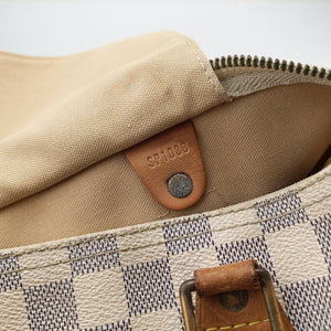 Secondhand Louis Vuitton Speedy 30 AZUR Damier Canvas N41533 handbag | stylenewstar