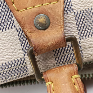 Secondhand Louis Vuitton Speedy 30 AZUR Damier Canvas N41533 handbag | stylenewstar