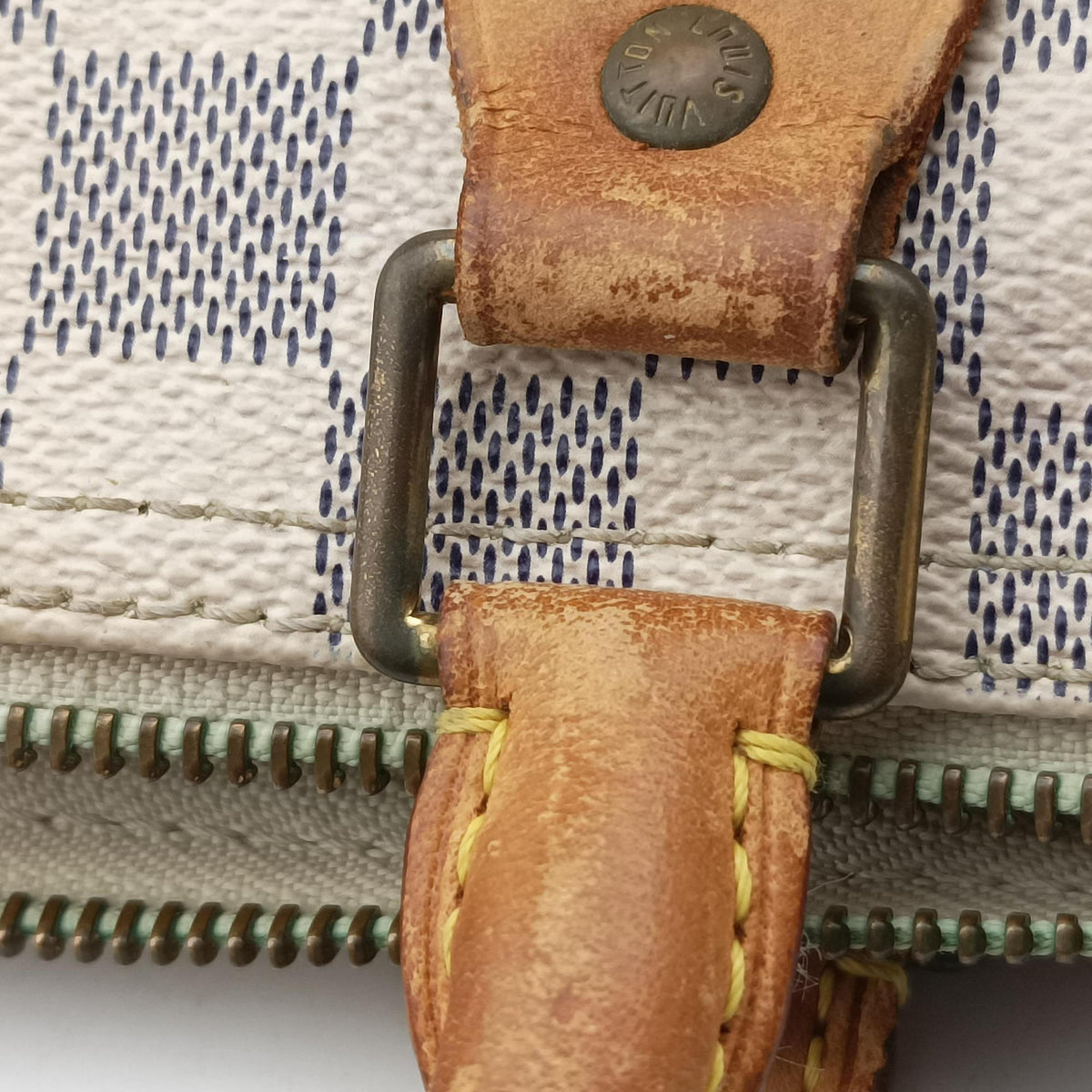 Secondhand Louis Vuitton Speedy 30 AZUR Damier Canvas N41533 handbag | stylenewstar