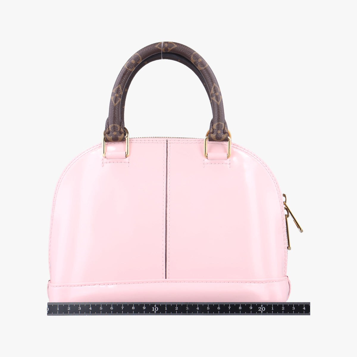 Pre-owned Louis Vuitton Alma BB ROSE BALLERIN Vernis M51949 shoulderbag | stylenewstar