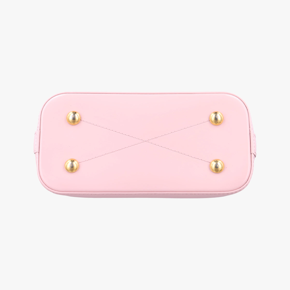 Pre-owned Louis Vuitton Alma BB ROSE BALLERIN Vernis M51949 shoulderbag | stylenewstar