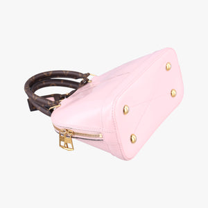 Pre-owned Louis Vuitton Alma BB ROSE BALLERIN Vernis M51949 shoulderbag | stylenewstar