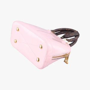 Pre-owned Louis Vuitton Alma BB ROSE BALLERIN Vernis M51949 shoulderbag | stylenewstar