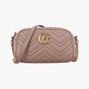 Vintage Gucci GG Marmont Beige Leather 447632 shoulderbag | stylenewstar