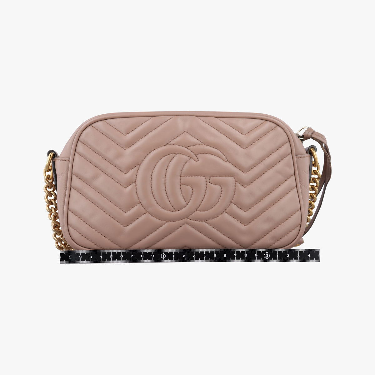 Vintage Gucci GG Marmont Beige Leather 447632 shoulderbag | stylenewstar