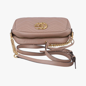 Vintage Gucci GG Marmont Beige Leather 447632 shoulderbag | stylenewstar