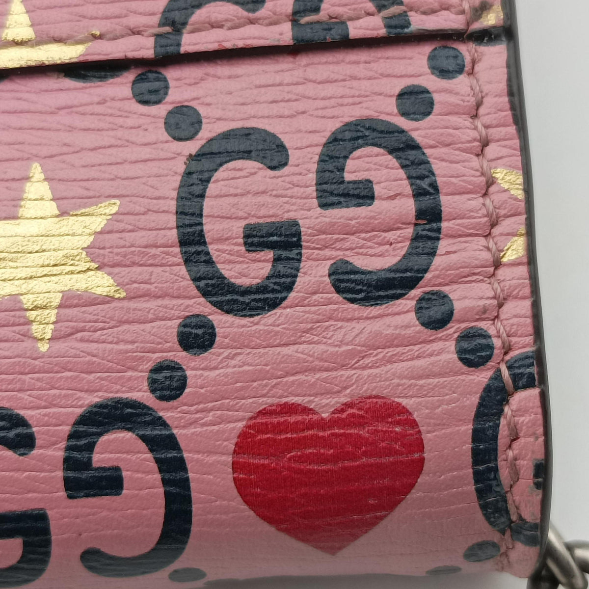 Secondhand Gucci Dionysus Pink×multi Leather 401231 shoulderbag | stylenewstar