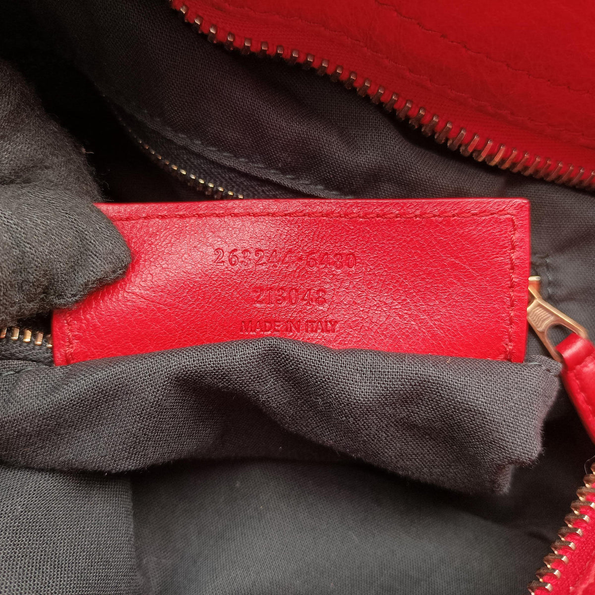 Vintage Balenciaga Giant 21 City Red lambskin  shoulderbag | stylenewstar