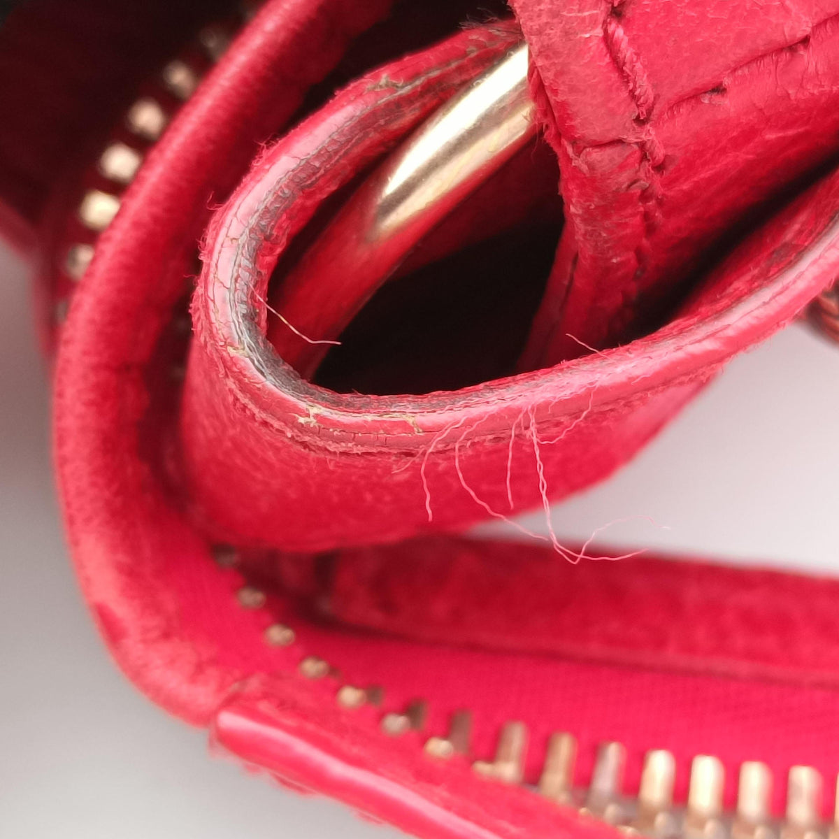 Vintage Balenciaga Giant 21 City Red lambskin  shoulderbag | stylenewstar