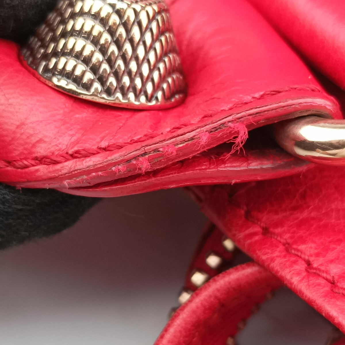 Vintage Balenciaga Giant 21 City Red lambskin  shoulderbag | stylenewstar