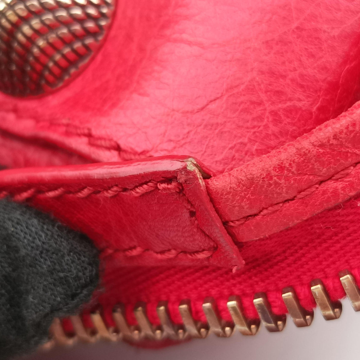 Vintage Balenciaga Giant 21 City Red lambskin  shoulderbag | stylenewstar