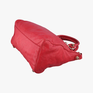 Vintage Balenciaga Giant 21 City Red lambskin  shoulderbag | stylenewstar