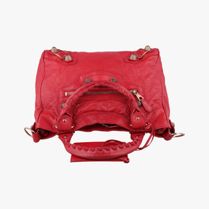 Vintage Balenciaga Giant 21 City Red lambskin  shoulderbag | stylenewstar