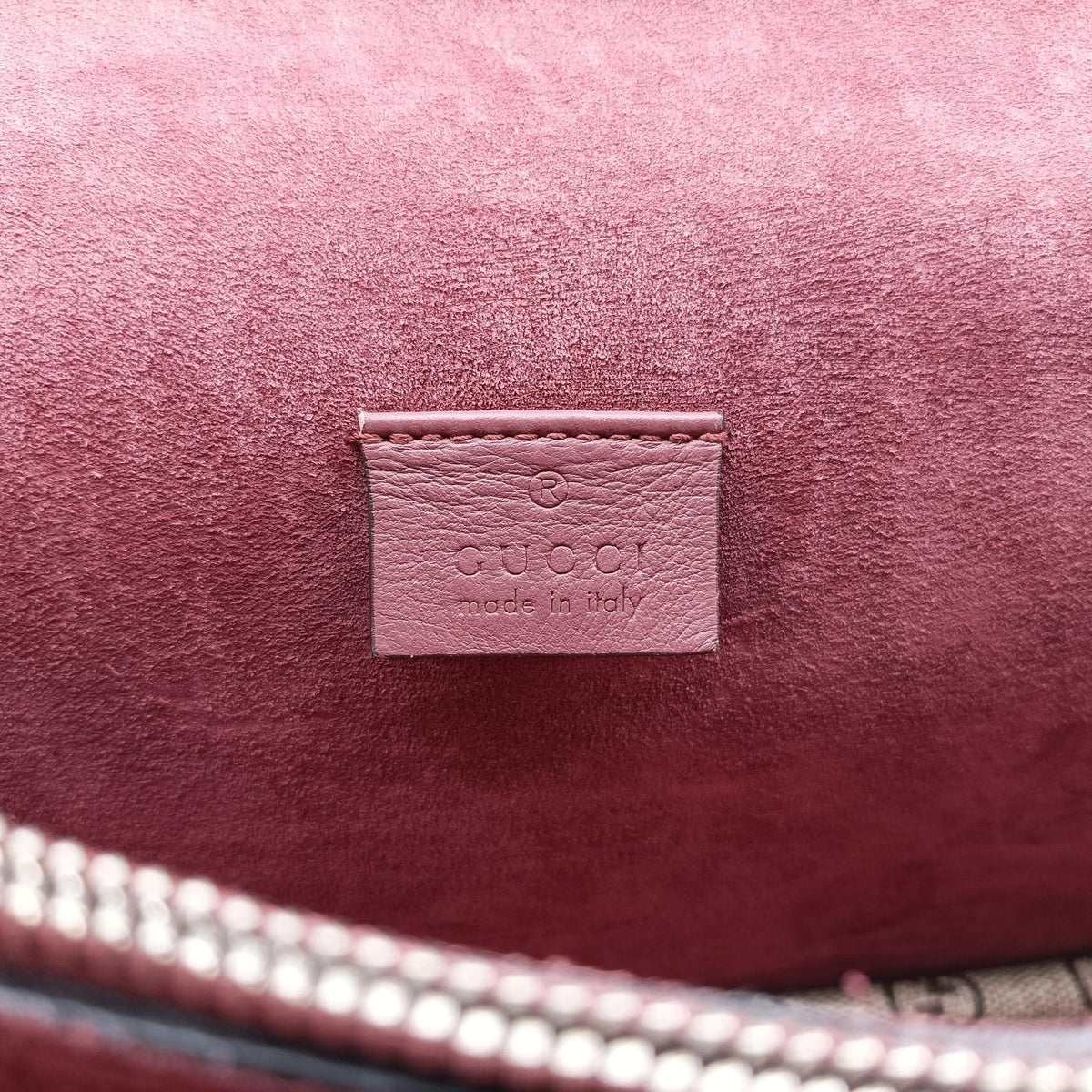Secondhand Gucci Dionysus BEIGE×RED×MULTI PVC coated canvas × suede 400249 shoulderbag | stylenewstar