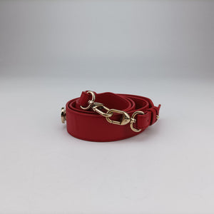 Pre-owned Christian Dior Lady Dior Red lambskin  shoulderbag | stylenewstar