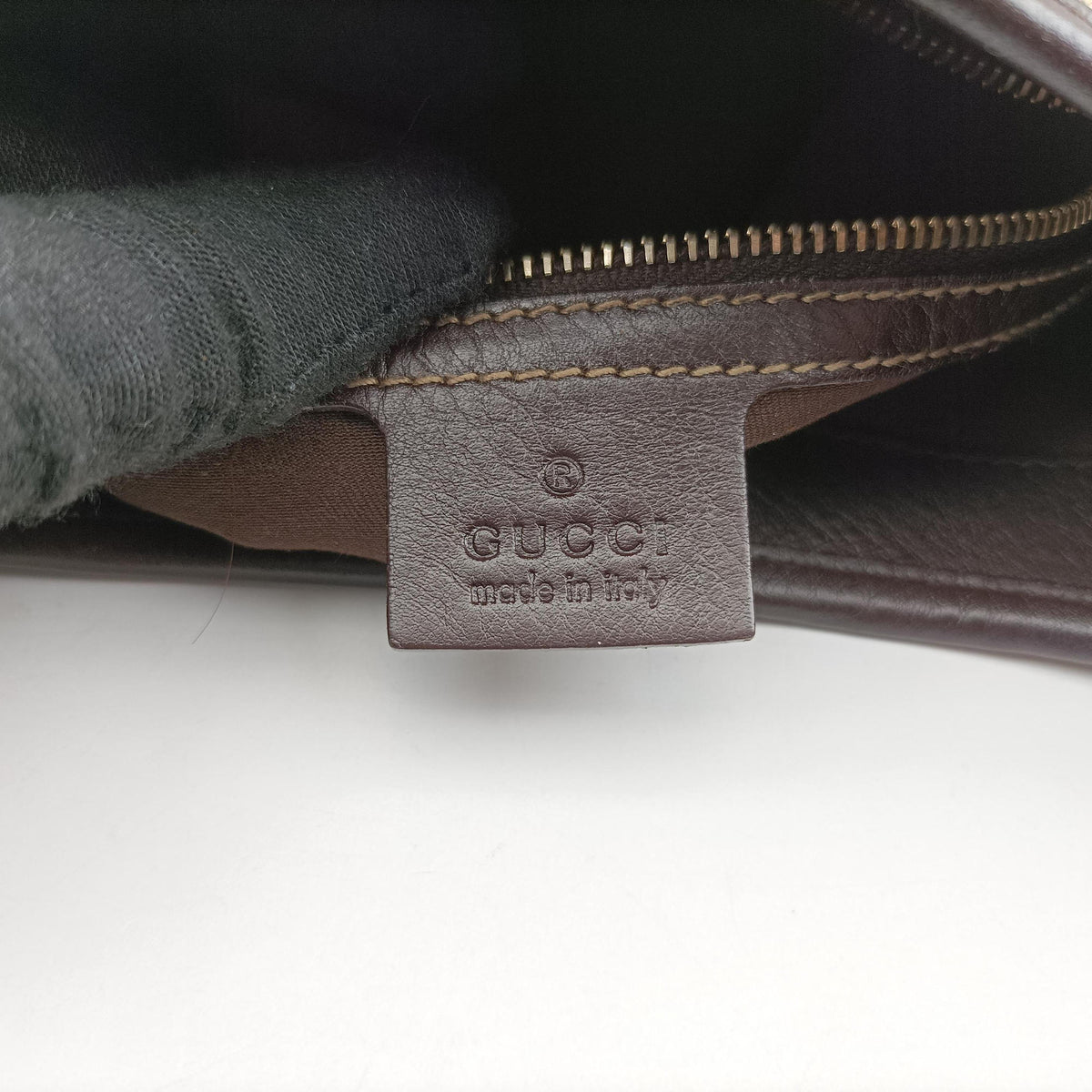 Pre-owned Gucci GG Canvas Punch Hobo Beige×brown Canvas×Leather 145781 shoulderbag | stylenewstar