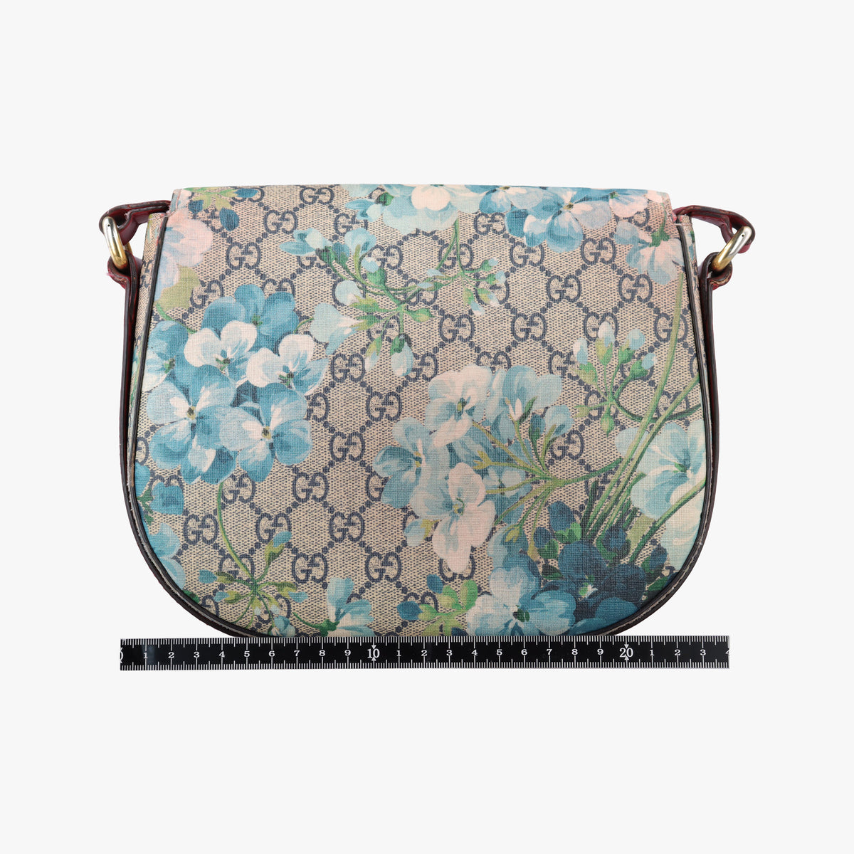 Pre-owned Gucci GG Blooms beige×Multicolour PVC coated canvas×Leather 432150 shoulderbag | stylenewstar