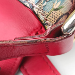 Pre-owned Gucci GG Blooms beige×Multicolour PVC coated canvas×Leather 432150 shoulderbag | stylenewstar