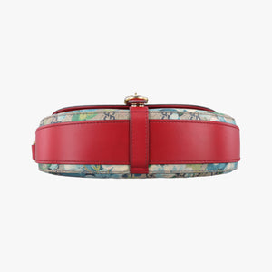Pre-owned Gucci GG Blooms beige×Multicolour PVC coated canvas×Leather 432150 shoulderbag | stylenewstar