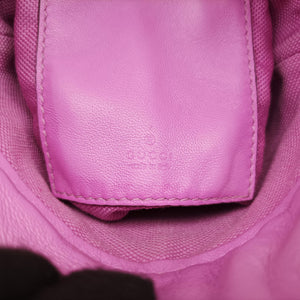 Pre-owned Gucci GG Marmont Purple  x Beige canvas 783175 shoulderbag | stylenewstar