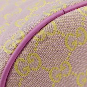 Pre-owned Gucci GG Marmont Purple  x Beige canvas 783175 shoulderbag | stylenewstar