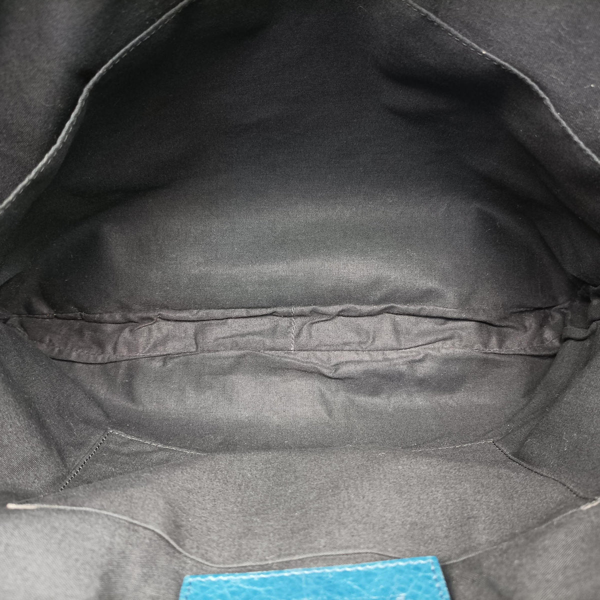 Pre-owned Balenciaga Giant City Blue Lambskin  shoulderbag | stylenewstar