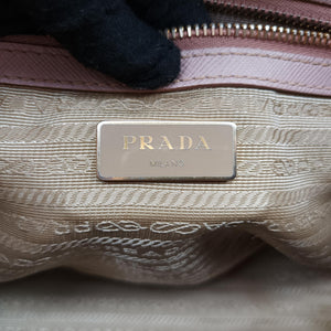 Vintage Prada Galleria Pink SAFFIANO Leather BN1786 shoulderbag | stylenewstar