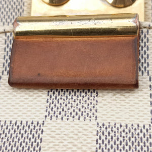Secondhand Louis Vuitton CROISETTE Azur Damier Canvas N41581 shoulderbag | stylenewstar