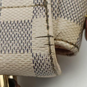 Secondhand Louis Vuitton CROISETTE Azur Damier Canvas N41581 shoulderbag | stylenewstar