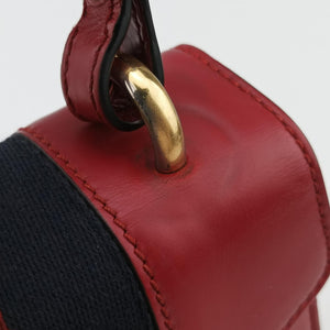 Pre-owned Gucci Sylvie Red Leather 470270 backpack/rucksack | stylenewstar
