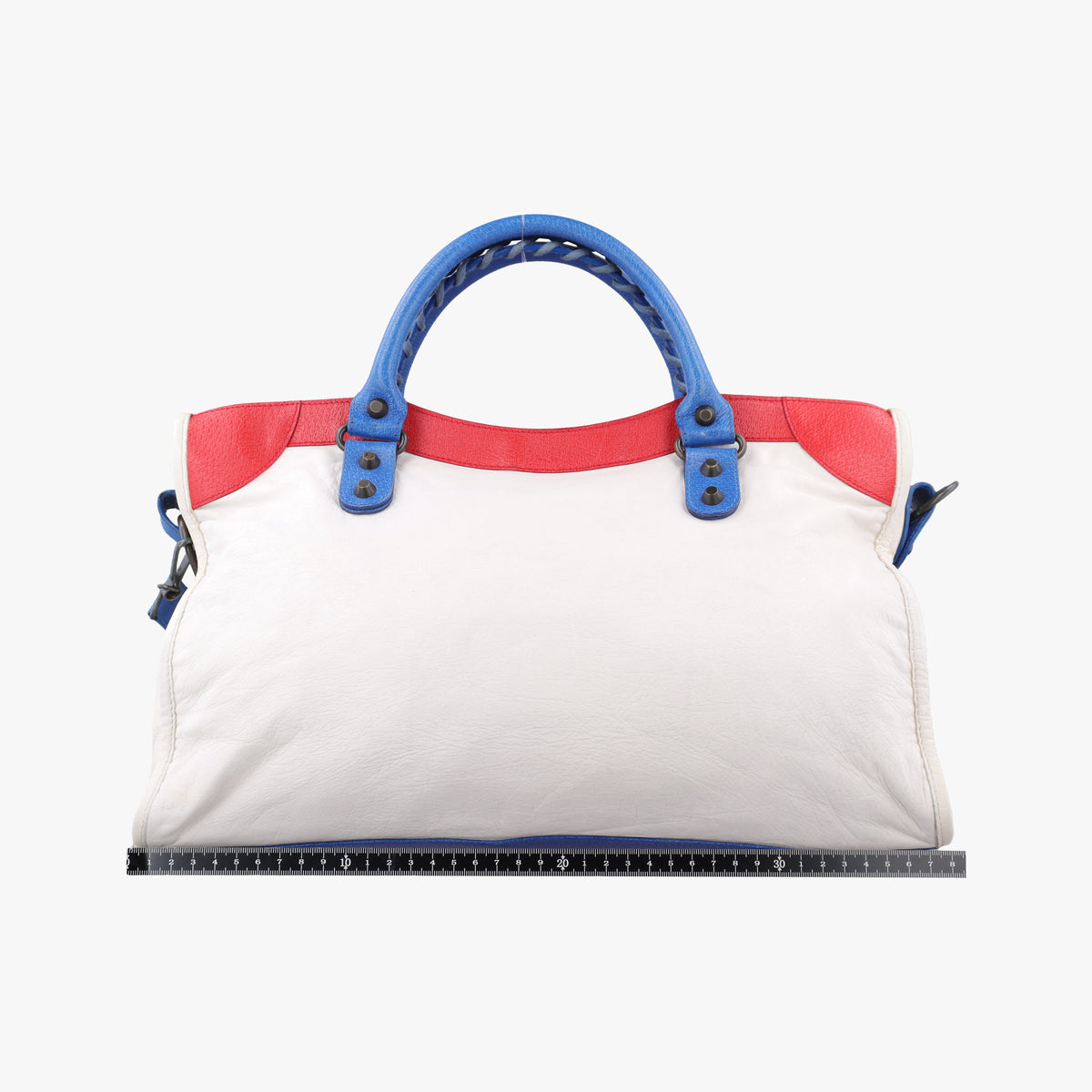 Pre-owned Balenciaga Motorcycle City Multicolour lambskin  shoulderbag | stylenewstar